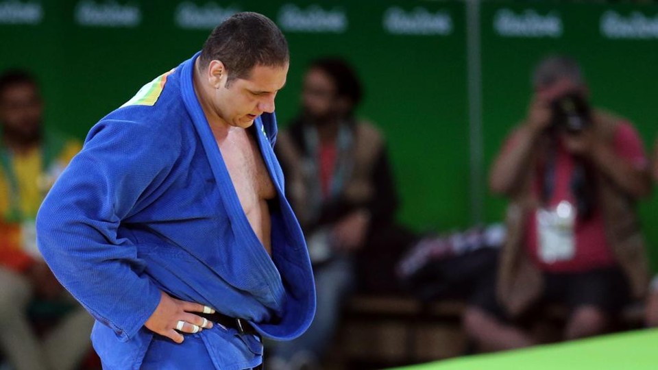 Rafael Silva, medalhista de bronze no judô, acredita que vai perder o patrocínio da Petrobras. | Albari Rosa/Gazeta do Povo