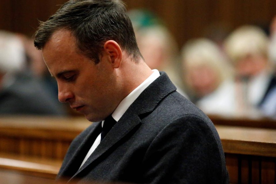 Preso por assassinar a namorada, Oscar Pistorius sonhava em se aposentar disputando os Jogos Olímpicos do Rio. | Marco Longari/AFP