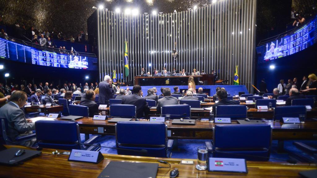 Plenário do Senado decidirá o futuro de Dilma Rousseff. | Fernando Bizerra/Agência Senado