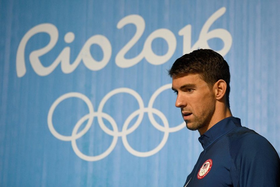 Michael Phelps: perfil rebelde para perfil família. | MARTIN BUREAU/AFP