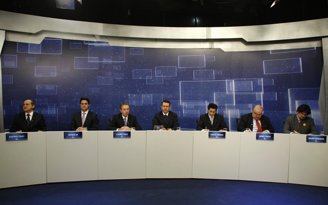 Em 2012, o primeiro debate televisivo dos candidatos à prefeitura de Curitiba foi na noite de 2 de agosto. Em 2016, o primeiro evento será apenas em 22 de agosto. | Foto: Hugo Harada