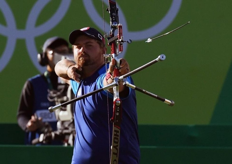 Brady Ellison, medalha de bronze na Rio-2016 | VANDERLEI ALMEIDA/AFP