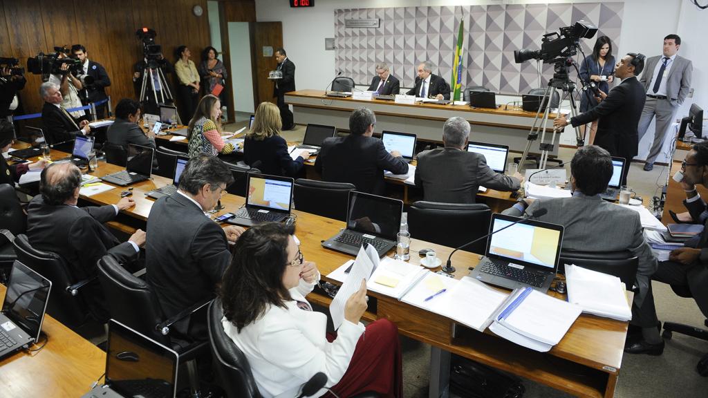 Comissão do impeachment no Senado voltou a se reunir nesta quarta-feira (3). | Pedro França/Pedro França/Agência Senado