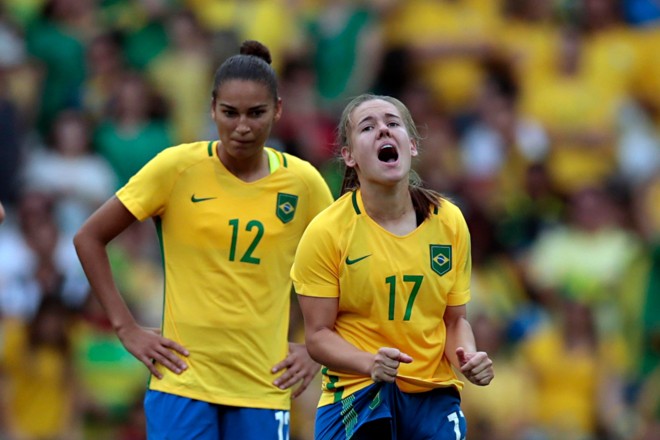 Andressinha lamenta cobrança perdida por Cristiane | Albari Rosa/Gazeta do Povo