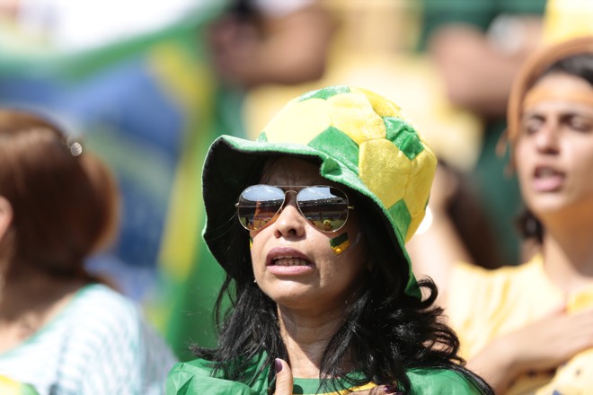 Na medida em que o tempo passava, torcida ficava apreensiva | Albari Rosa/Gazeta do Povo