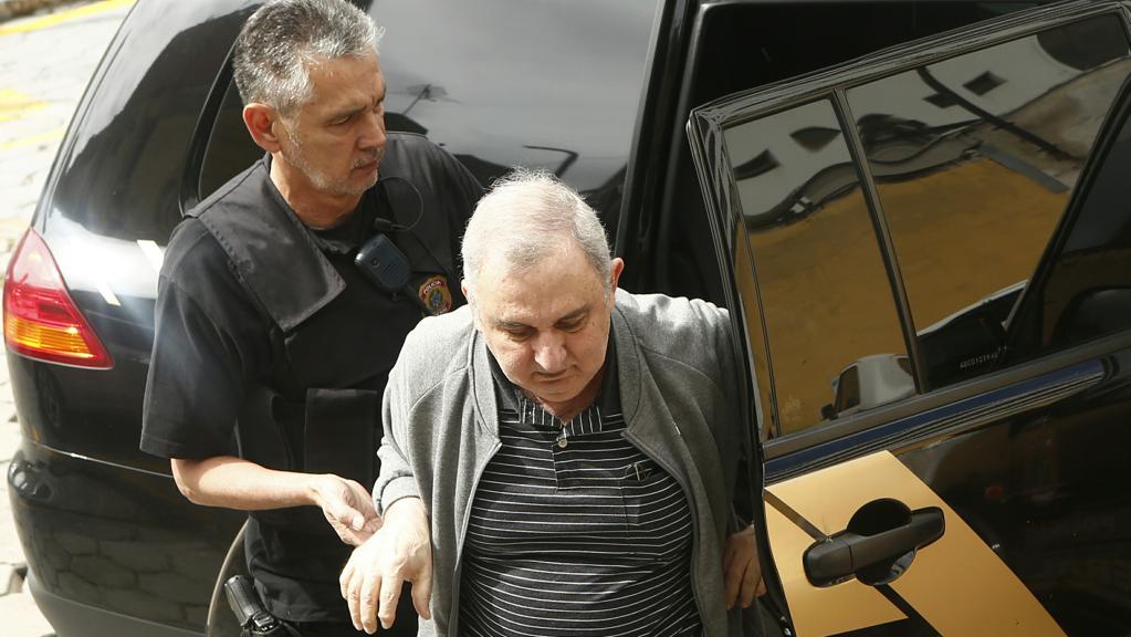 José Carlos Bumlai se apresentou à Polícia Federal nesta terça-feira (6). | Marcelo Andrade/Gazeta do Povo