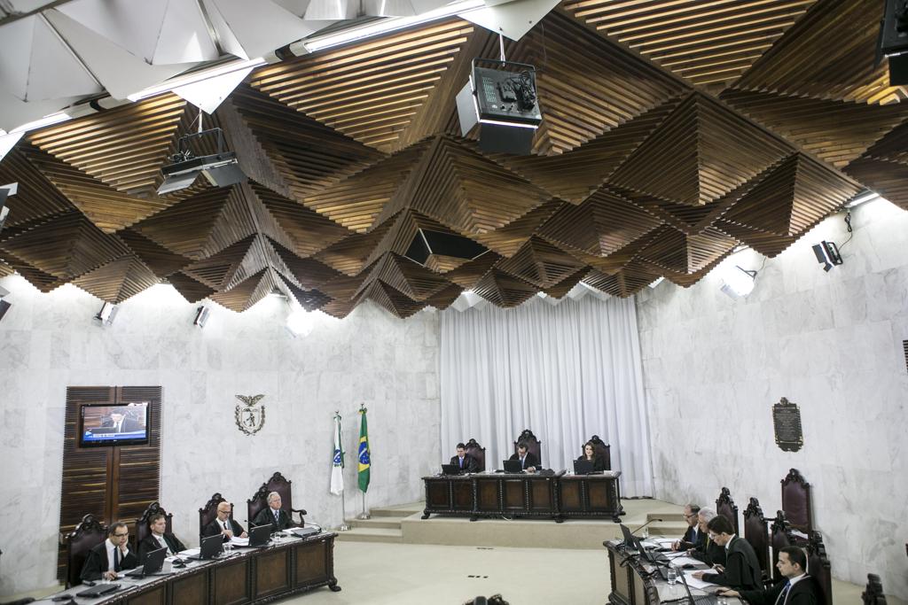 O pleno do Tribunal de Contas do Estado do Paraná | Marcelo Andrade/Gazeta do Povo