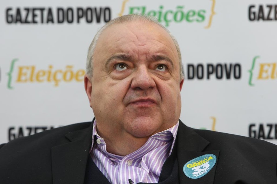Rafael Greca é candidato à prefeitura de Curitiba pelo PMN. | Aniele Nascimento/Gazeta do Povo