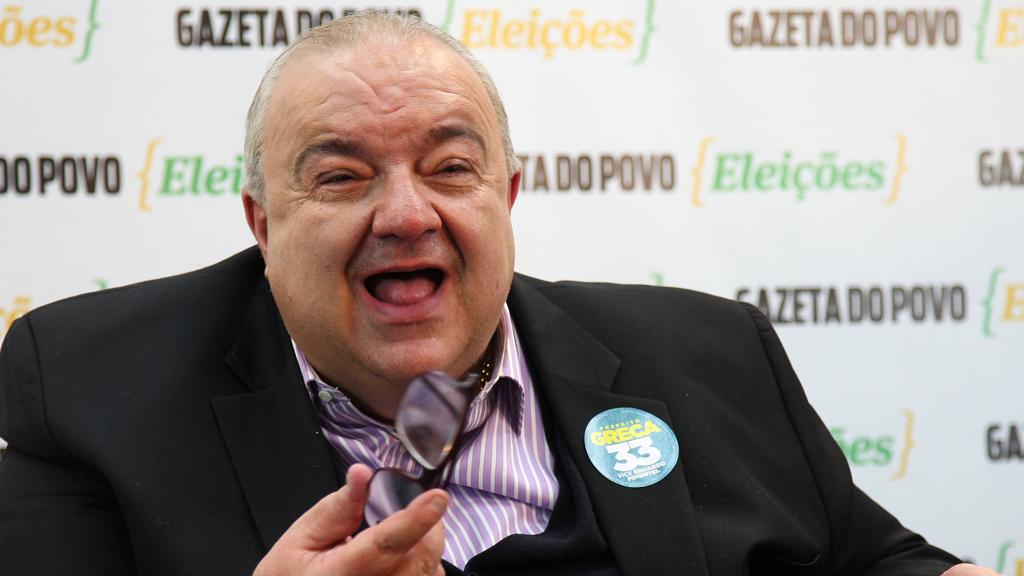 Rafael Greca lidera pesquisa para a prefeitura de Curitiba, com 45% das intenções de voto, segundo o Ibope. | Aniele Nascimento/Gazeta do Povo