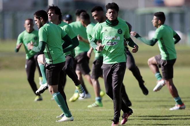 O atacante Leandro é um dos poucos jogadores do Coritiba que já disputaram uma competição internacional. | Albari Rosa/Gazeta do Povo