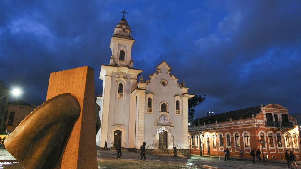 Igreja da Nossa Senhora do Rosário ou Igreja do Rosário dos Pretos: local foi construído e projetado por negros | Daniel Castellano/Gazeta do Povo