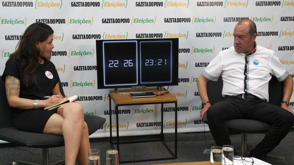 Candidatos participaram de série de debates da Gazeta do Povo. | Aniele Nascimento/Gazeta do Povo