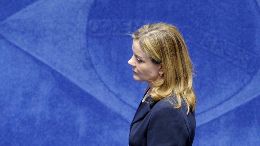Gleisi Hoffmann (PT-PR) é investigada na Operação Lava Jato. | Edilson Rodrigues/Agência Senado