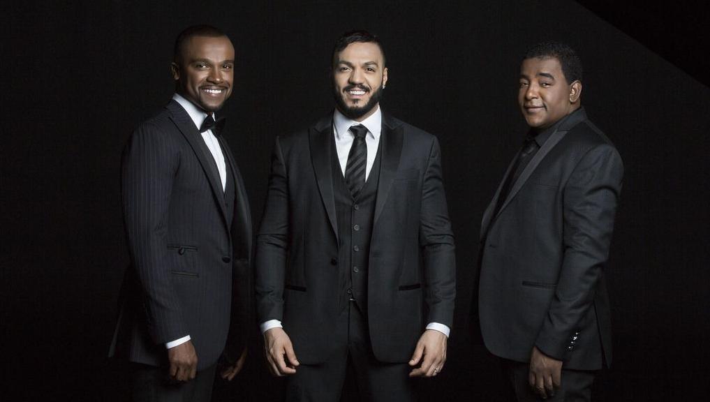 Alexandre Pires (esq) e Luiz Carlos (dir) convidaram Belo (centro) para série de shows com clássicos do pagode dos anos 1990. | /Divulgação