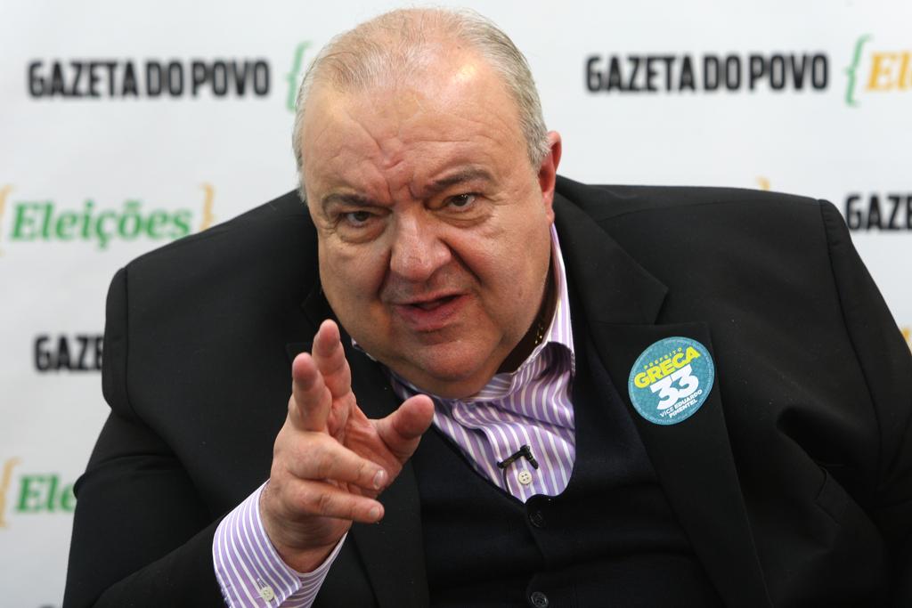 Candidato foi multado por divulgação irregular de pesquisa eleitoral. | Aniele Nascimento/Gazeta do Povo