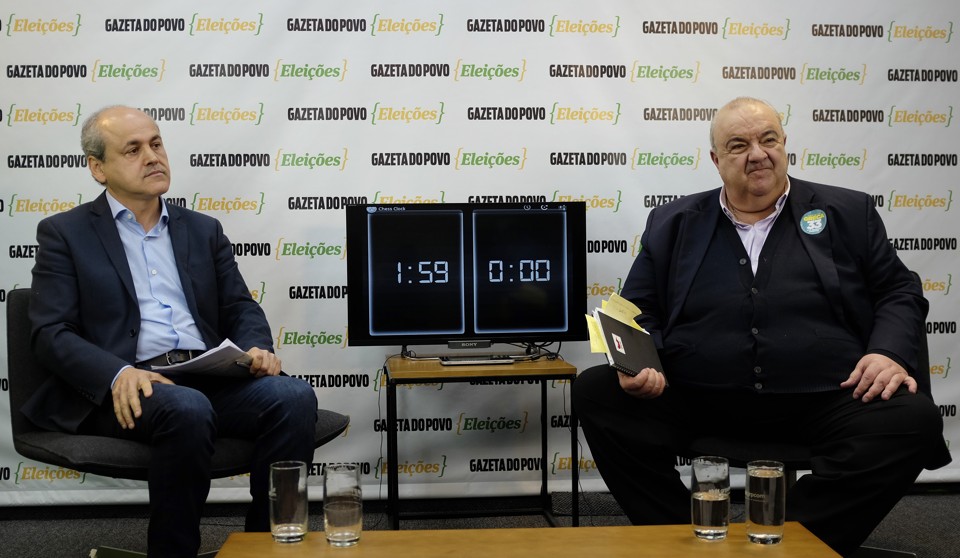 Fruet vai precisar tirar do ar propaganda negativa contra Greca; este último perderá 4 minutos de propaganda | Henry Milleo/Gazeta