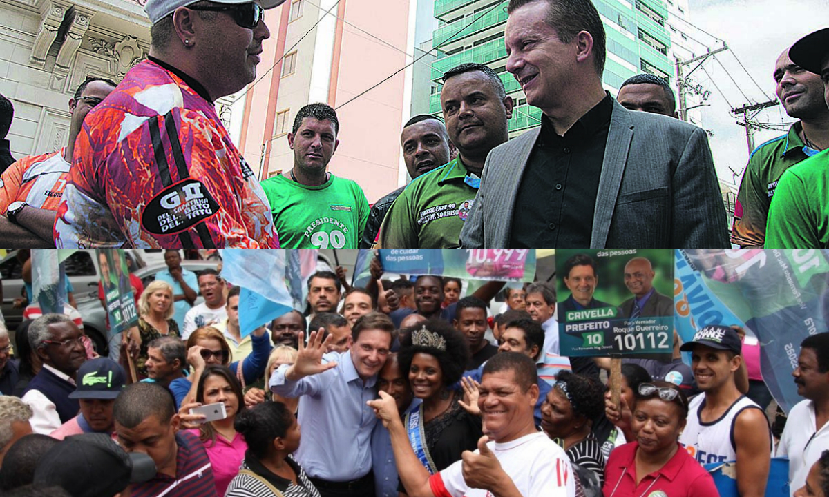 Celso Russomanno (acima) e Marcelo Crivella - PRB lidera nas duas maiores cidades do país | Montagem - Marcell Roncon/Estadão Conteúdo e Divulgação/Marcelo Crivella