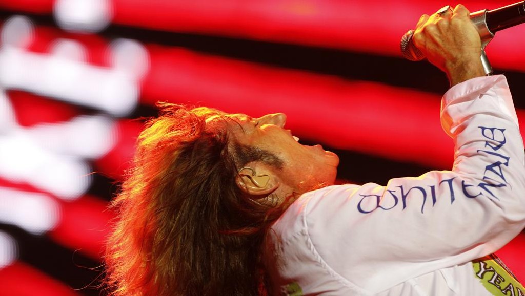 David Coverdale, líder do Whitesnake, que volta a Curitiba no fim do mês.