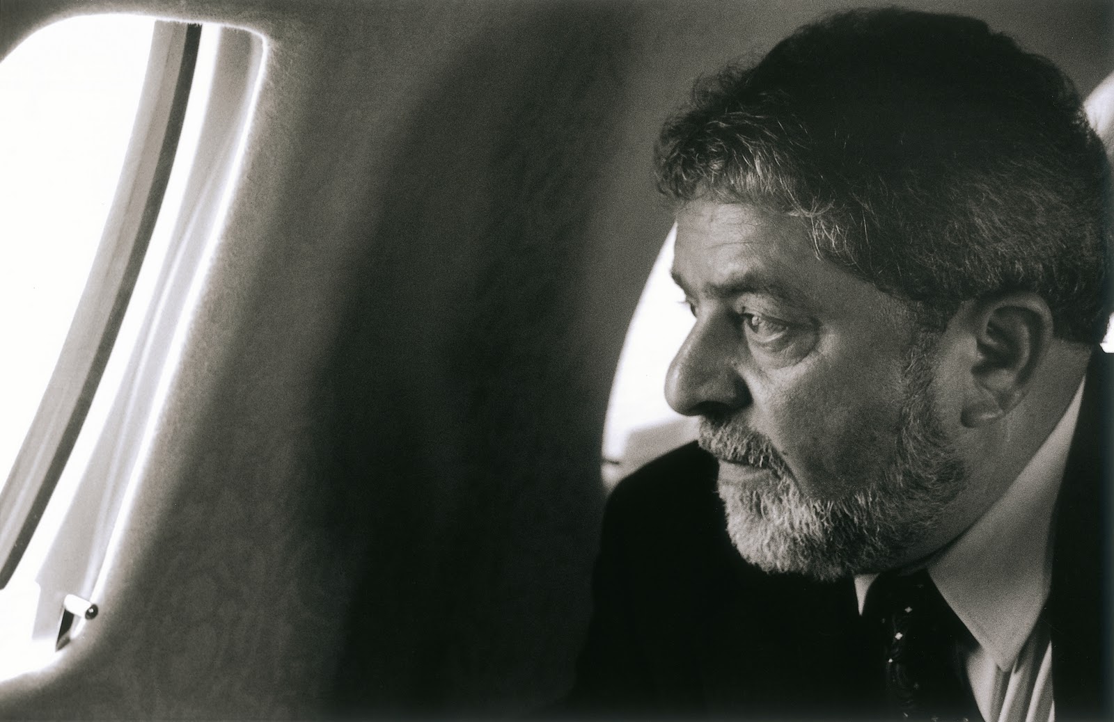 O então candidato Lula em “Entreatos”: documentário acompanhou parte da primeira campanha vitoriosa do petista, em 2002. | Divulgação