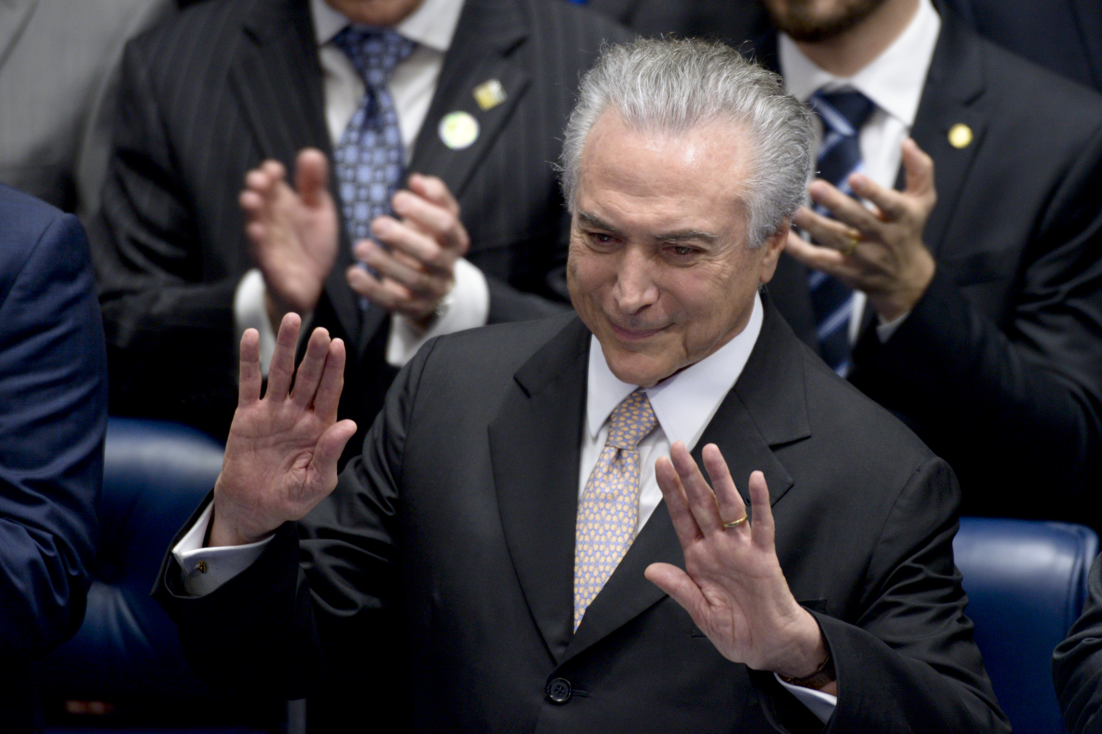 Temer toma posse no Senado | Pedro França/Agência Senado