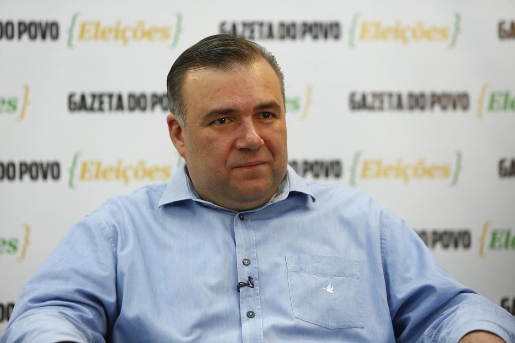 O candidato do PSD, Ney Leprevost