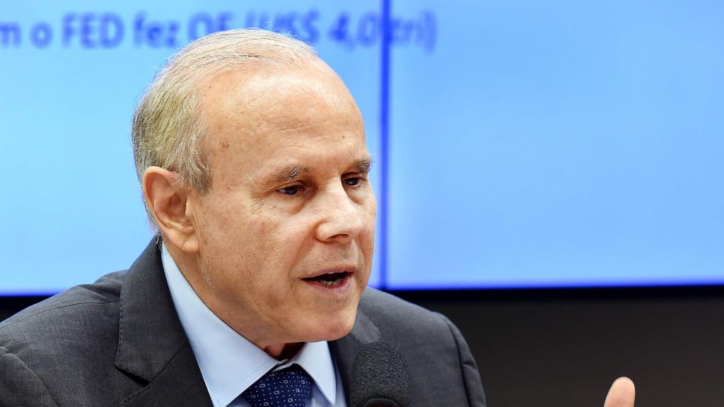 Ex-ministro Guido Mantega foi preso nesta quinta-feira (22). | Evaristo Sá/AFP