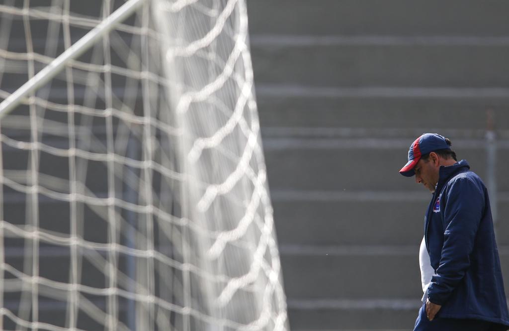Técnico Marcelo Martelotte está pressionado no Paraná. | JONATHAN CAMPOS/Gazeta do Povo