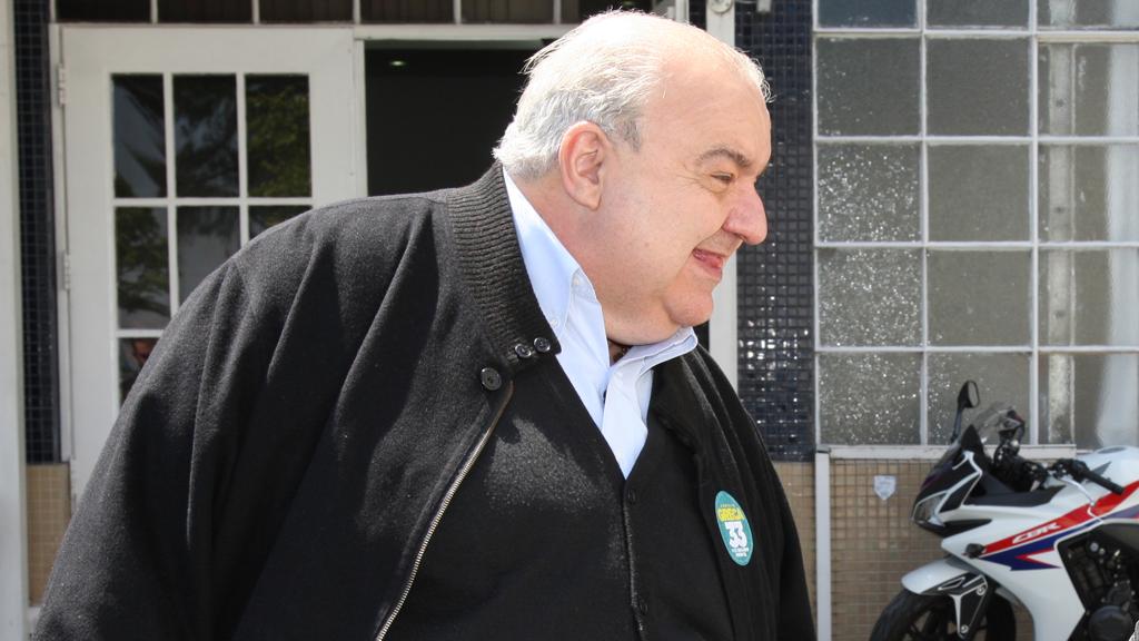 Rafael Greca participou de sabatina no Hospital Erasto Gaertner. | Aniele Nascimento/Gazeta do Povo