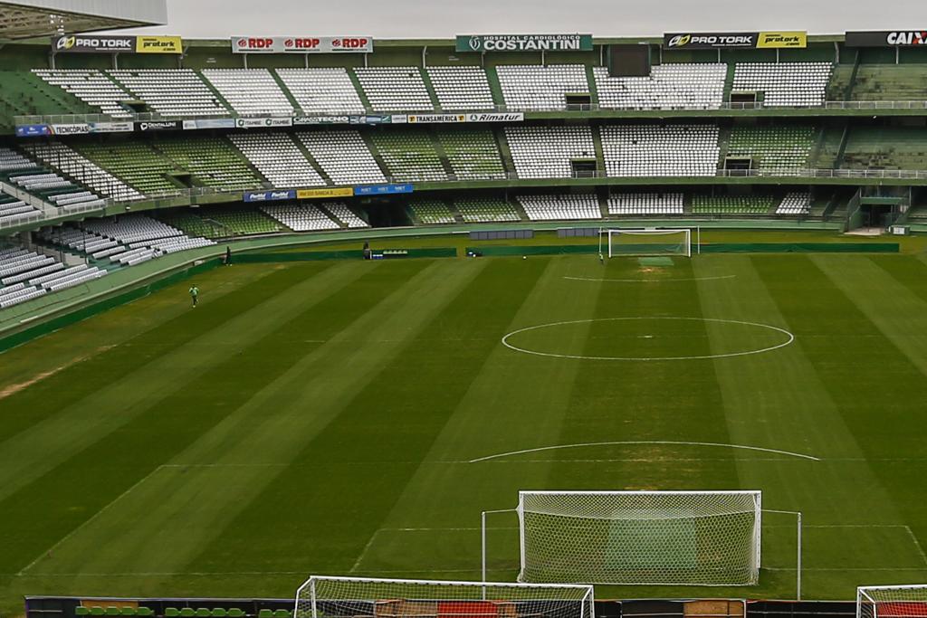 O Coritiba estabeleceu R$ 20 para o setor Mauá, atrás do gol de fundo do Couto Pereira. | Daniel Castellano/Gazeta do Povo