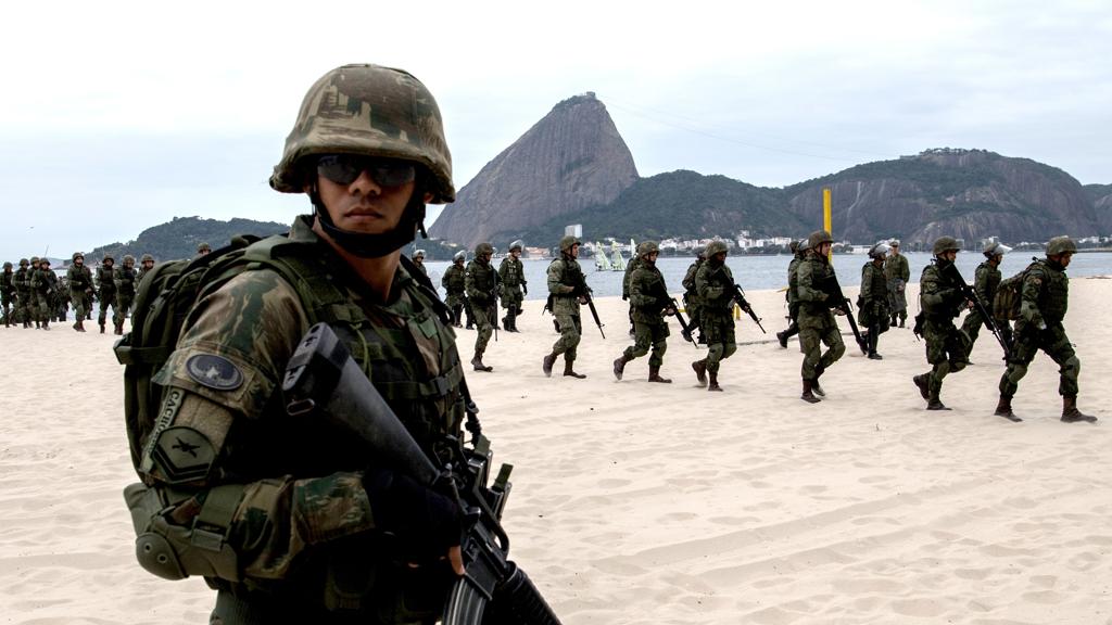 Segurança reforçada no Rio de Janeiro durante a Olimpíada | Christophe Simon/AFP