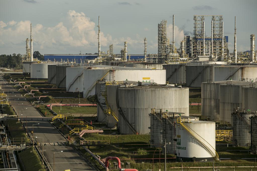 Refinaria Getúlio Vargas (Repar) , em Araucária, no Paraná. | Marcelo Andrade/Gazeta do Povo