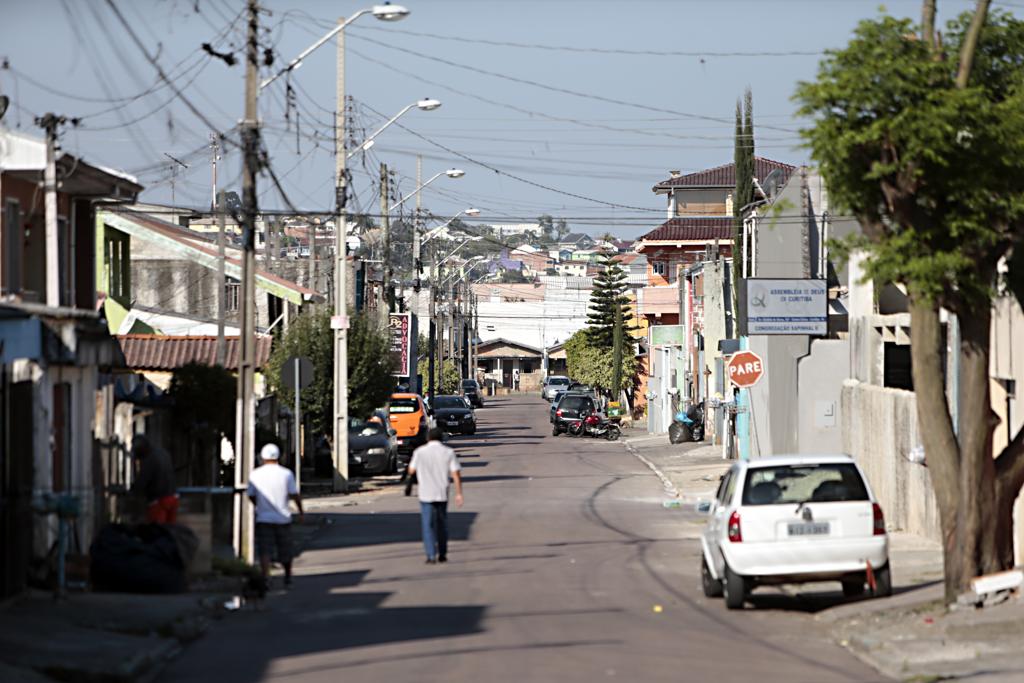 Xapinhal. Área que surgiu anos 1990 como uma área de ocupação está entre aquelas que a atual gestão da Cohab diz ter “resolvido” em Curitiba. | Albari Rosa/Gazeta do Povo