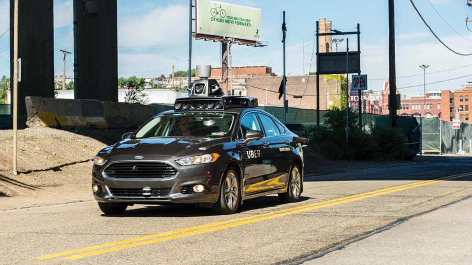 Carro autônomo do Uber que atenderá passageiros em Pittsburh | ANGELO MERENDINO/AFP