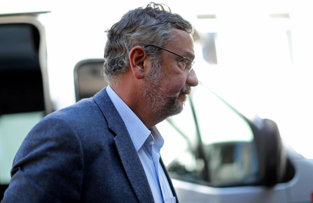 Palocci foi preso em São Paulo nesta segunda-feira (26) | HEULER ANDREY/AFP