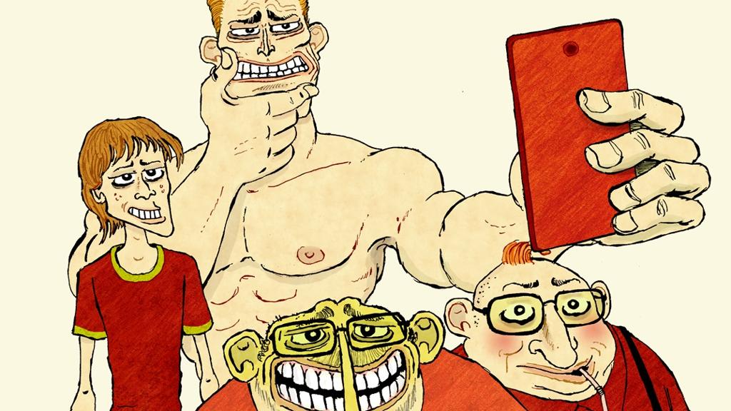 Desenho do francês Pochep Philippe, um dos convidados internacionais do evento. | Divulgação/