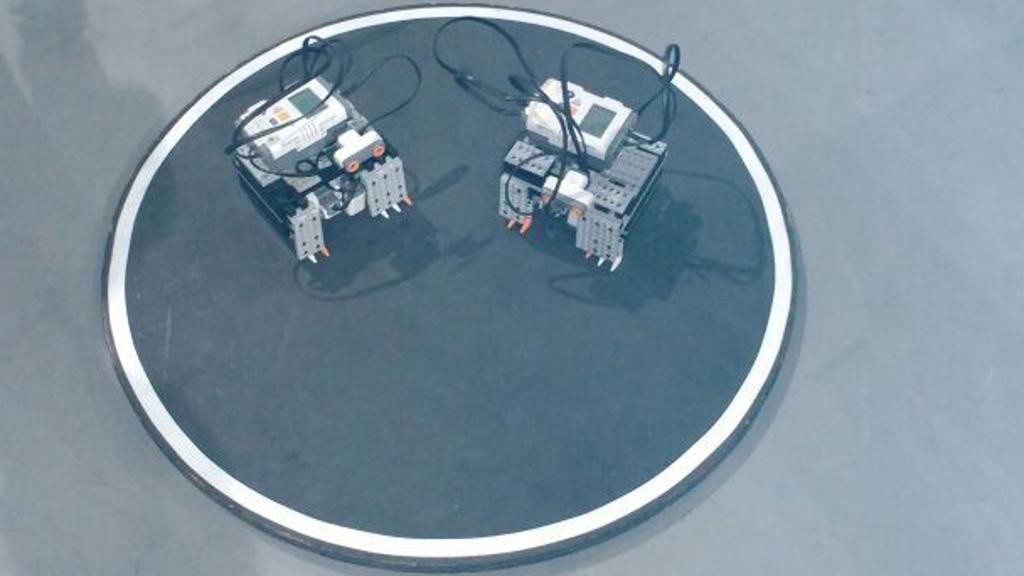 Luta de robôs faz parte da programação da OBR. | Marcos Laureano/Divulgação