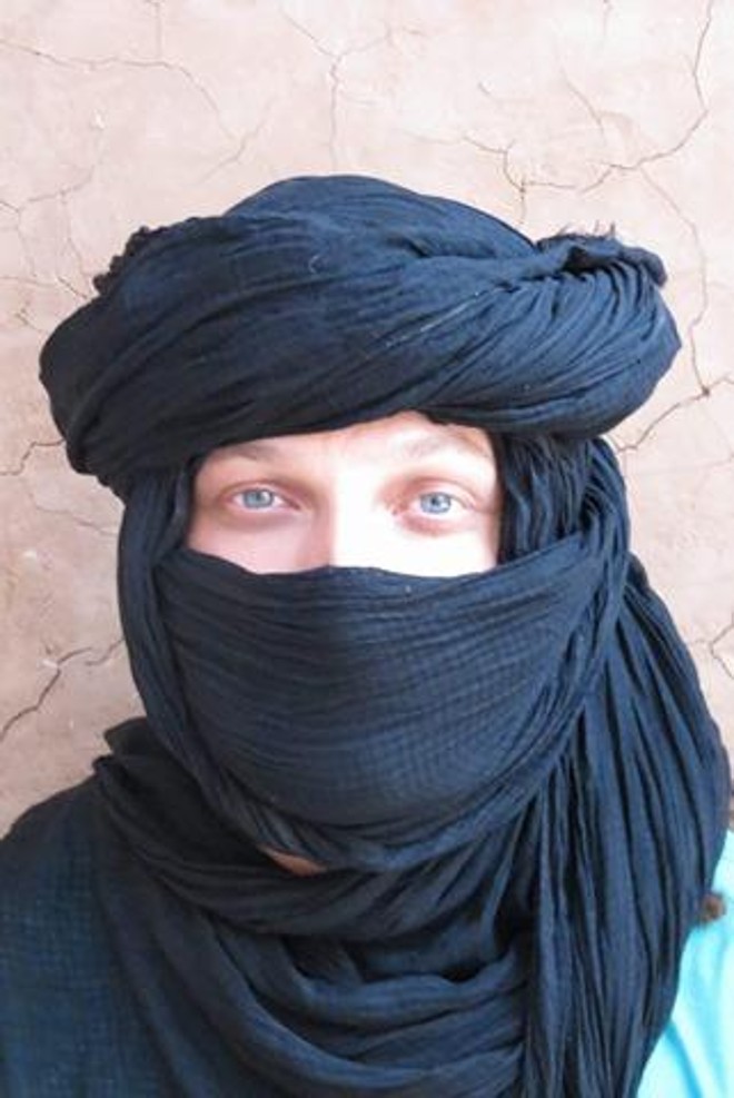 Vestimenta típica local. | Divulgação