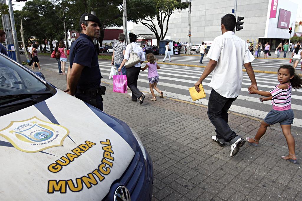 A Guarda Municipal de São José dos Pinhais | Felipe Rosa / Agência de Notícia