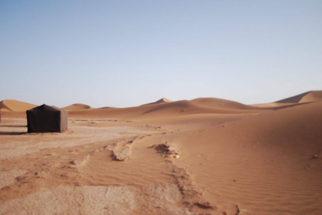 Tenda ao estilo nômade. | Divulgação