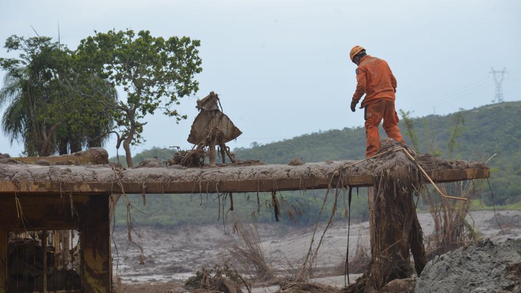 Lama concentrada em Mariana após rompimento de barragem da Samarco | Antonio Cruz/ Agência Brasil/Fotos Públicas