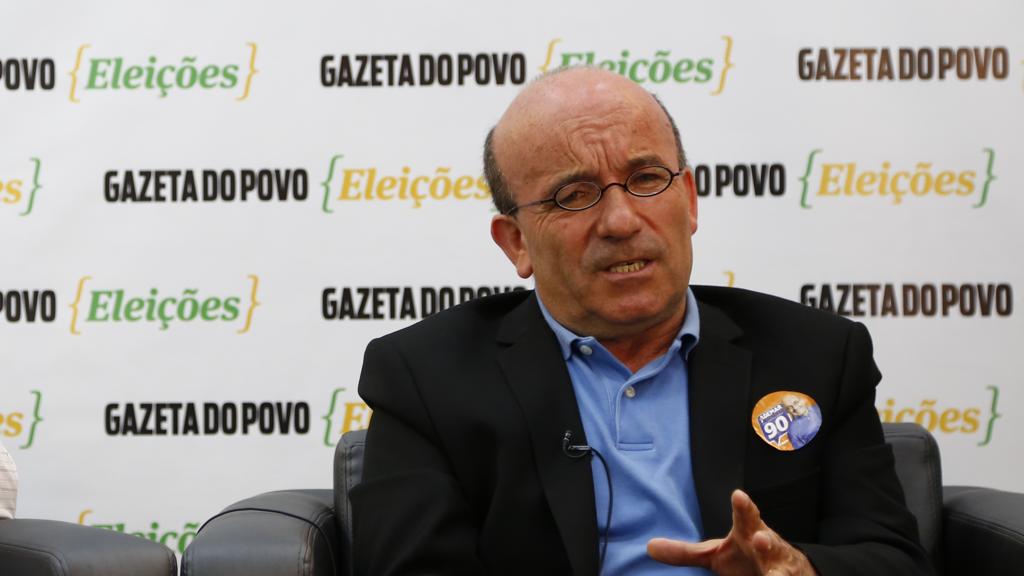 Ademar Pereira, do Pros, é candidato a prefeito de Curitiba. | Jonathan Campos/Gazeta do Povo