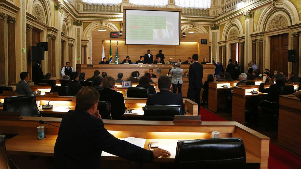 A Câmara Municipal de Curitiba | Henry Milleo/Gazeta do Povo