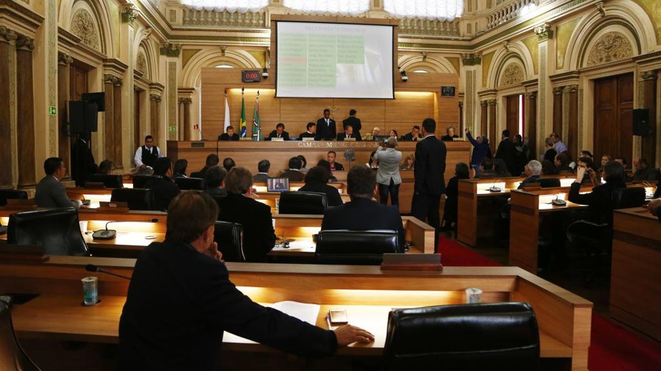 A Câmara Municipal de Curitiba | Henry Milleo/Gazeta do Povo