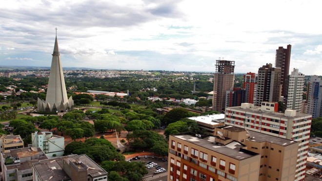 Maringá é a segunda cidade paranaense mais bem colocada no ranking da Urban Systems | Daniel Castellano/Gazeta do Povo