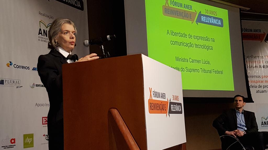 Carmen Lúcia, presidente do Supremo Tribunal Federal (STF) | Luiz Cláudio Cunha/Agência CNJ