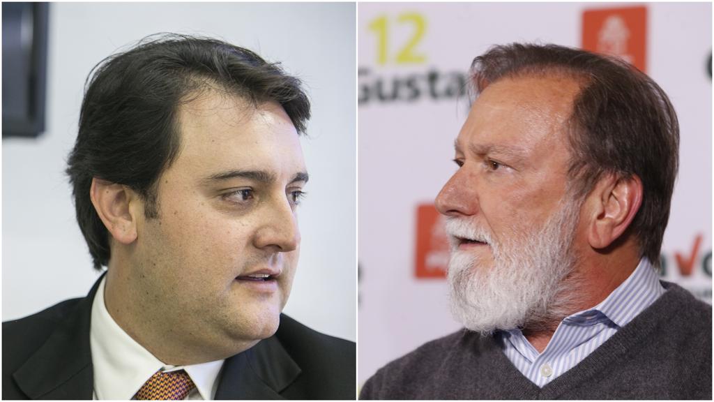 Ratinho Jr. (PSD) e Osmar Dias (PDT) surgem como principais oponentes ao governo do Paraná em 2016. | Gazeta do Povo/