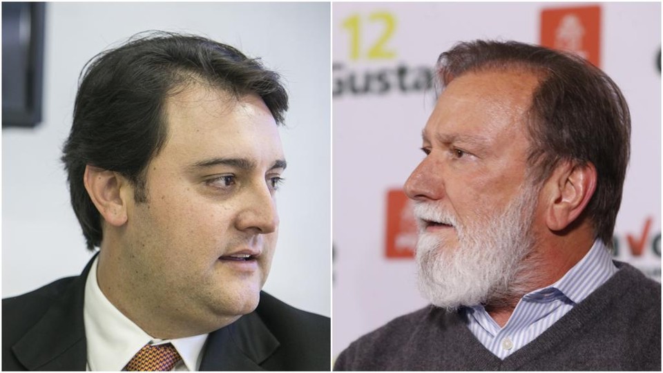 Ratinho Jr. (PSD) e Osmar Dias (PDT) surgem como principais oponentes ao governo do Paraná em 2016. | Gazeta do Povo/