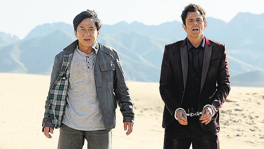 Chan e Johnny Knoxville, seu companheiro de jornada que vai da Rússia até a China. | Divulgação/