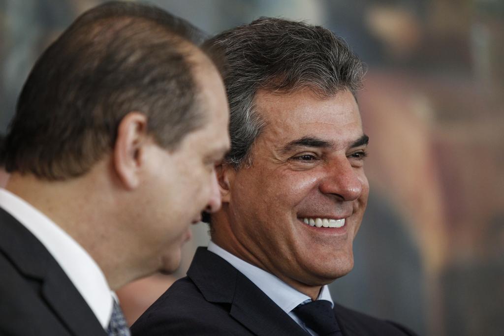 Governador Beto Richa recebeu, nesta segunda-feira (17), o ministro da Saúde, Ricardo Barros | Jonathan Campos/Gazeta do Povo