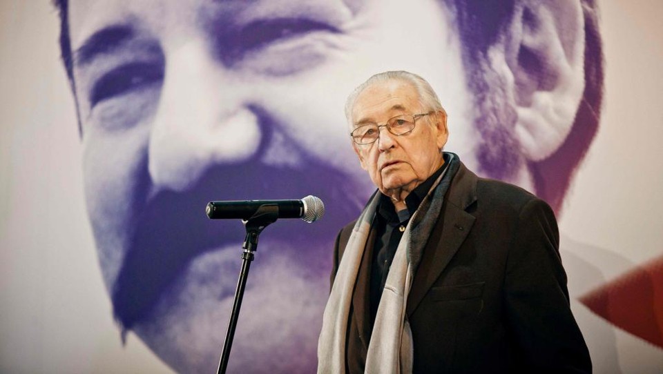 Andrzej Wajda estava internado há vários dias em coma induzido. | Wojtek Radwanski/AFP